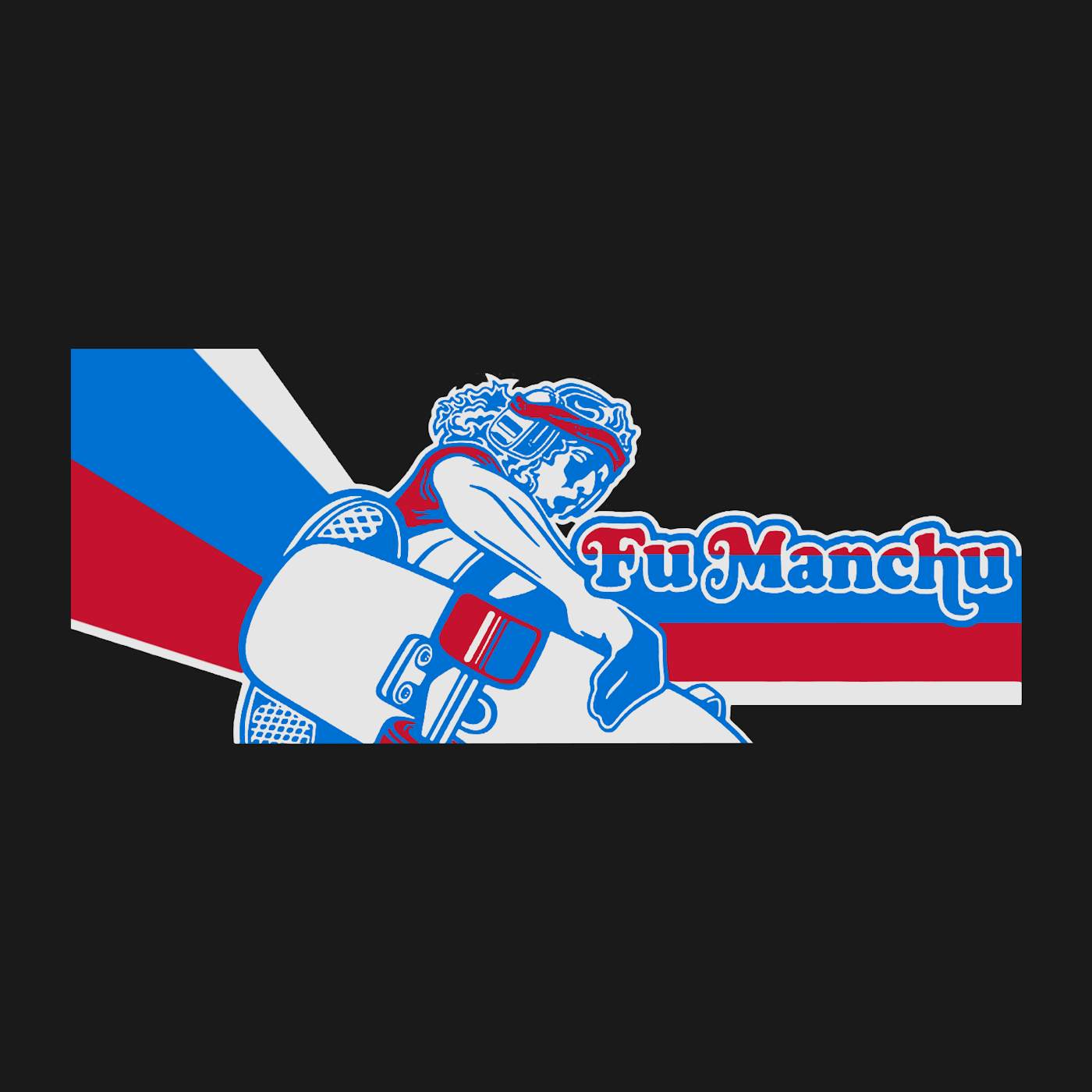 Fu Manchu T-Shirt | The Action Is Go Poster Art Fu Manchu T-Shirt