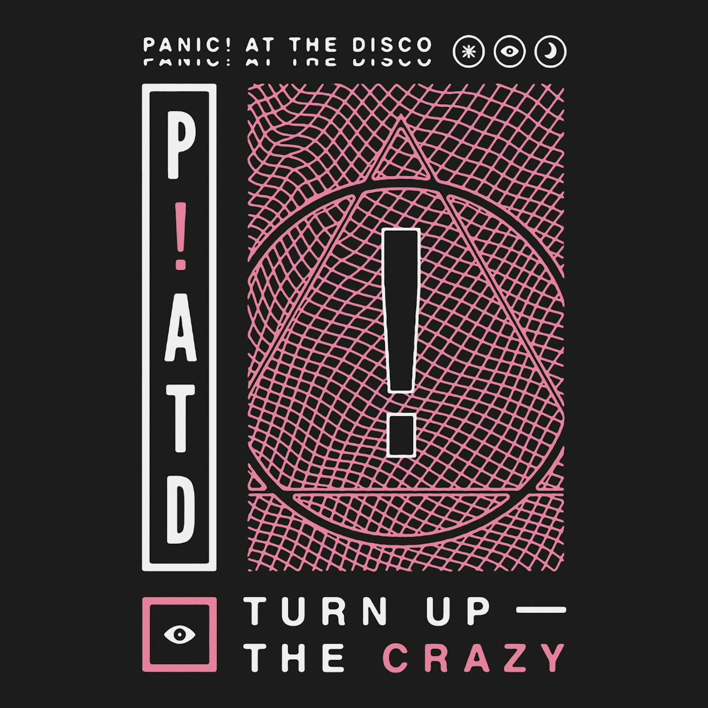 Panic! At The Disco T-Shirt | Turn Up The Crazy Geometric Art Panic At The Disco Shirt