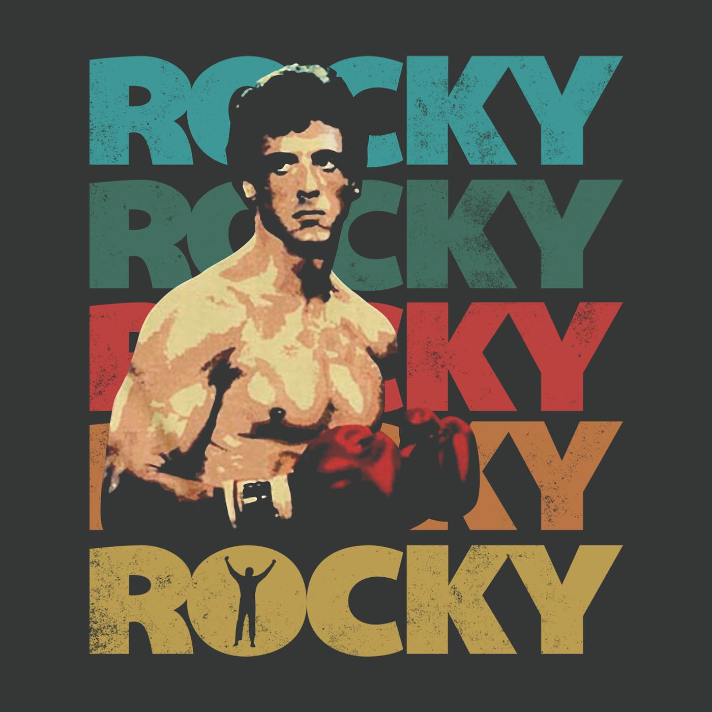 American Classic Rocky Movie Poster 1976 XL