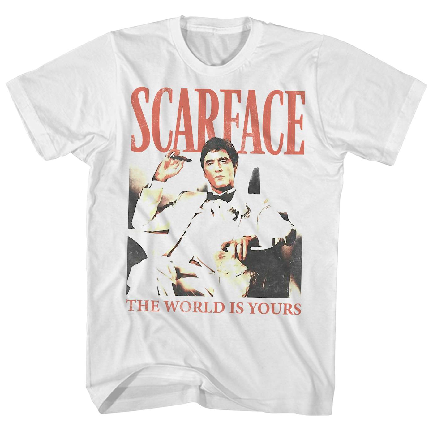 Scarface T-Shirt  Retro The World Is Yours Scarface Shirt