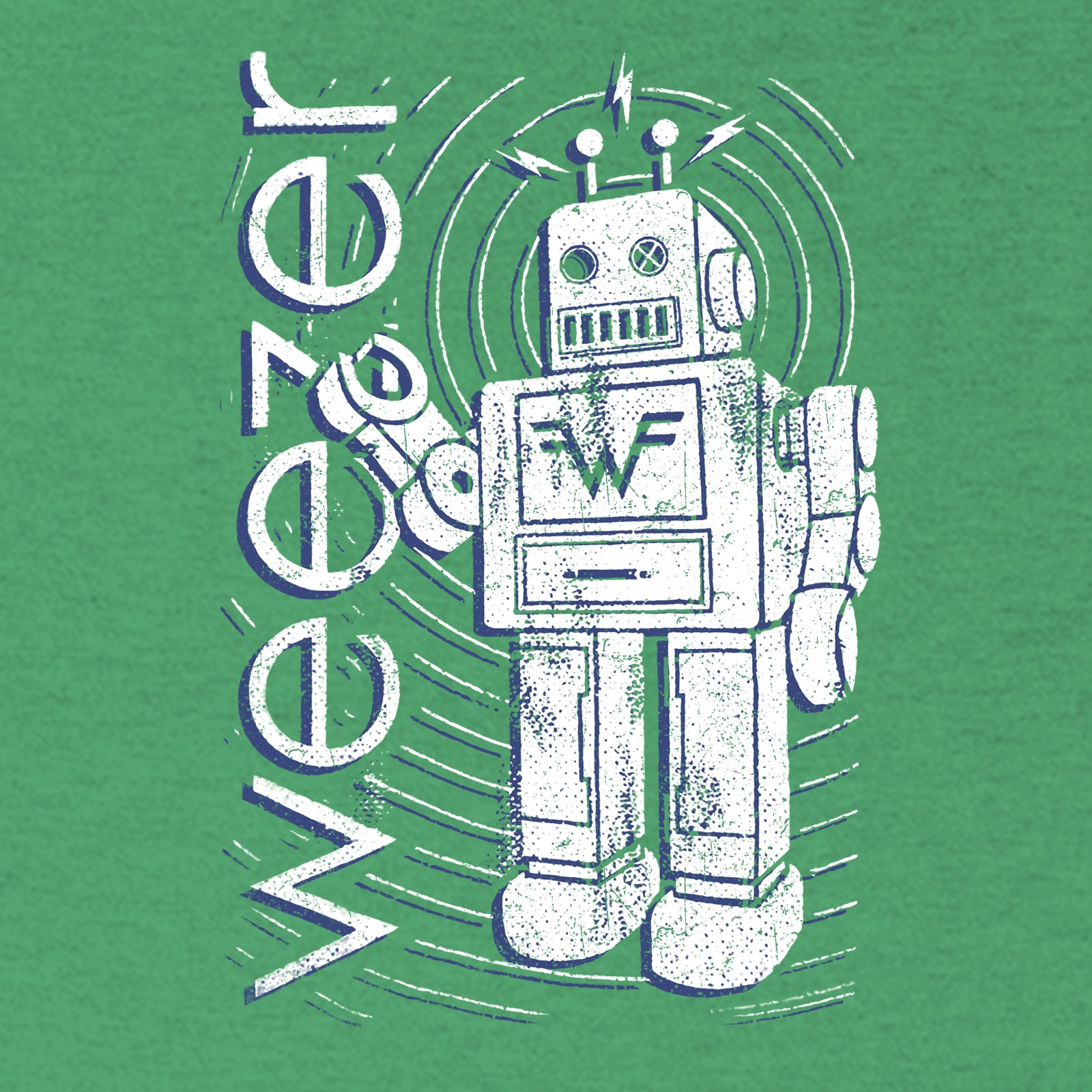 Weezer robot shirt Clearance
