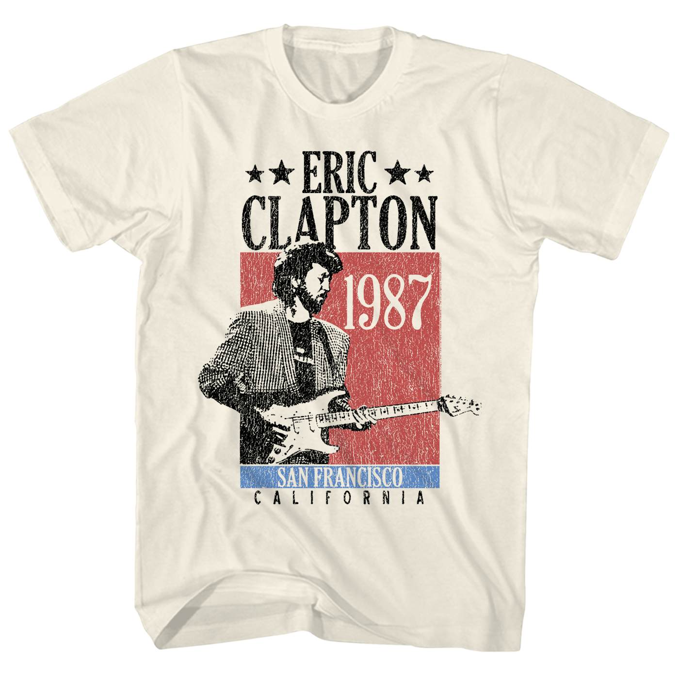 Eric Clapton T-Shirt | San Francisco 1987 Shirt $31.00$24.95