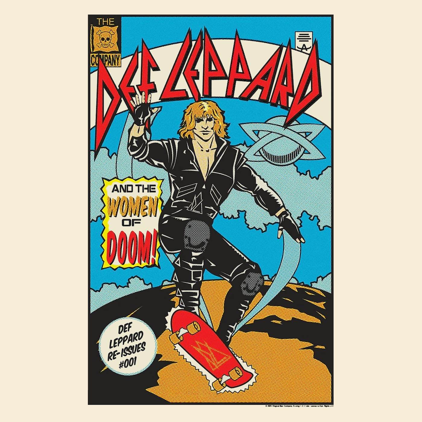 Def Leppard and the Women of Doom! - English Hard Rock Band T-Shirt 