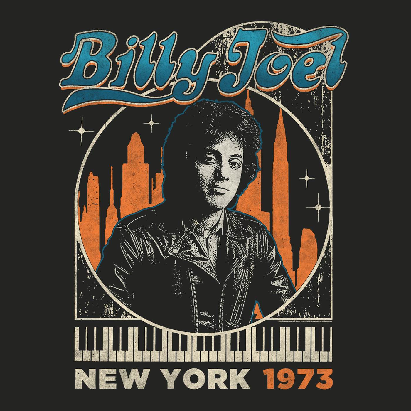 Billy Joel T-Shirt | Billy In The City Billy Joel Shirt