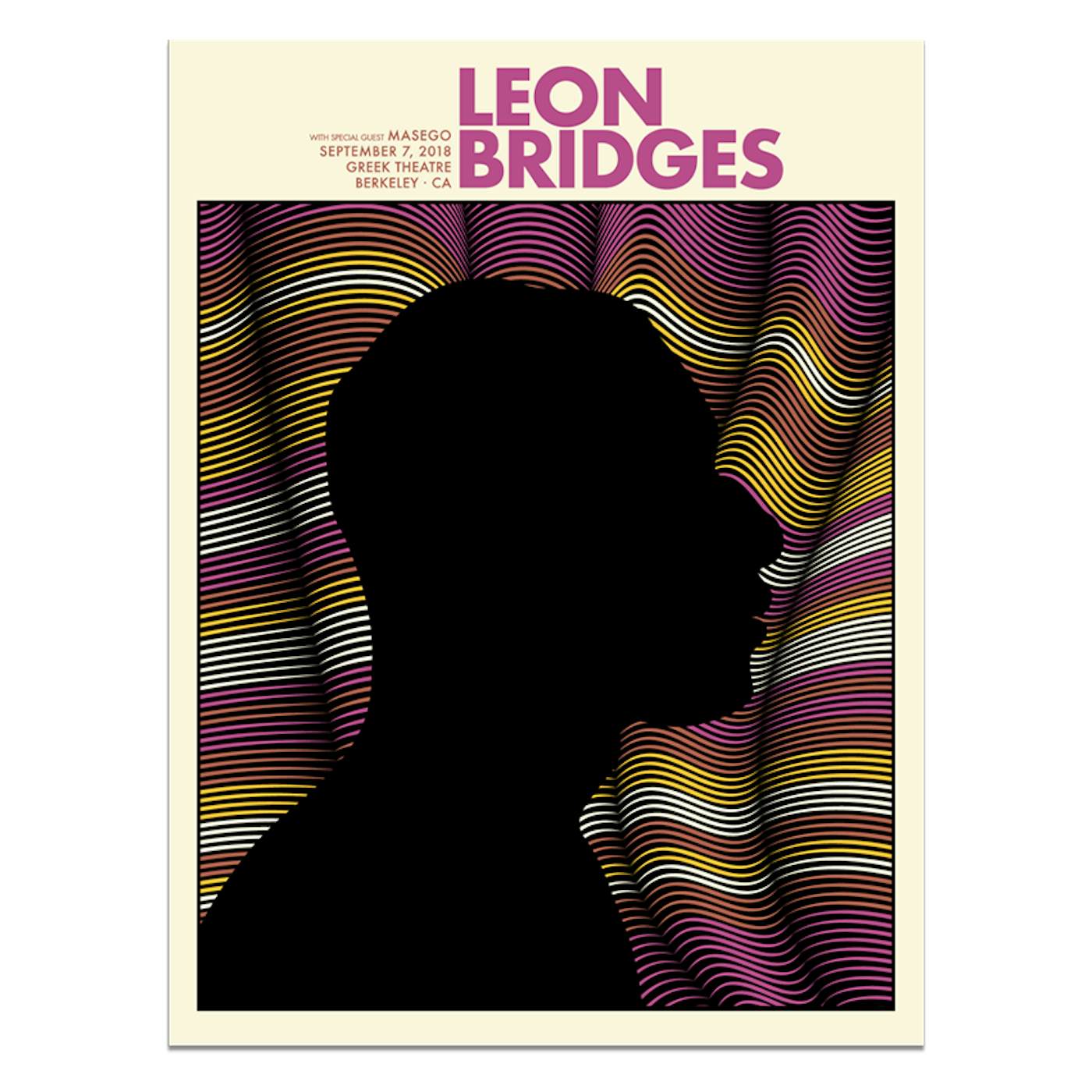 Leon Bridges Berkeley, CA Greek Theatre September 7, 2018