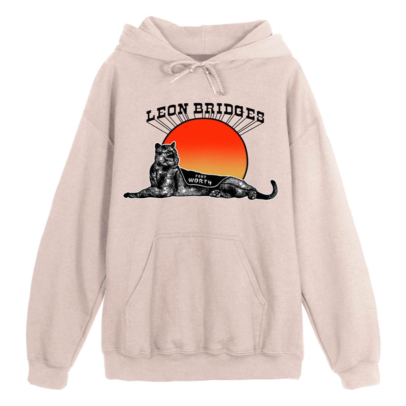 Leon Bridges Panther Pullover Hoodie
