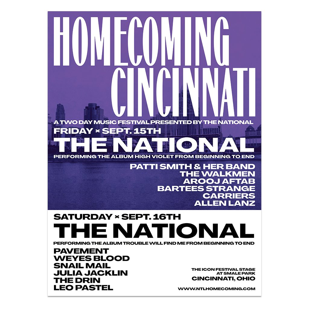 The National Cincinnati September 15 & 16, 2023 Poster