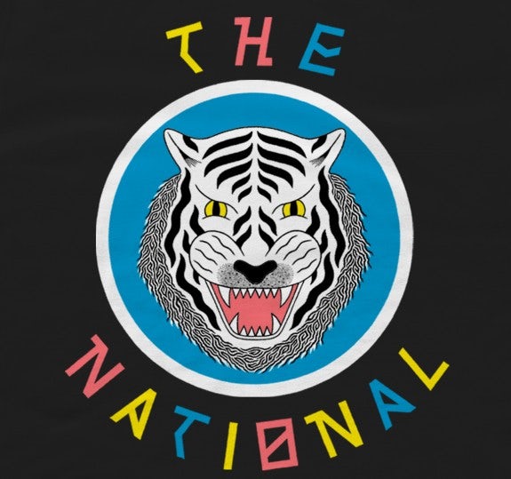 the national band t shirt tiger