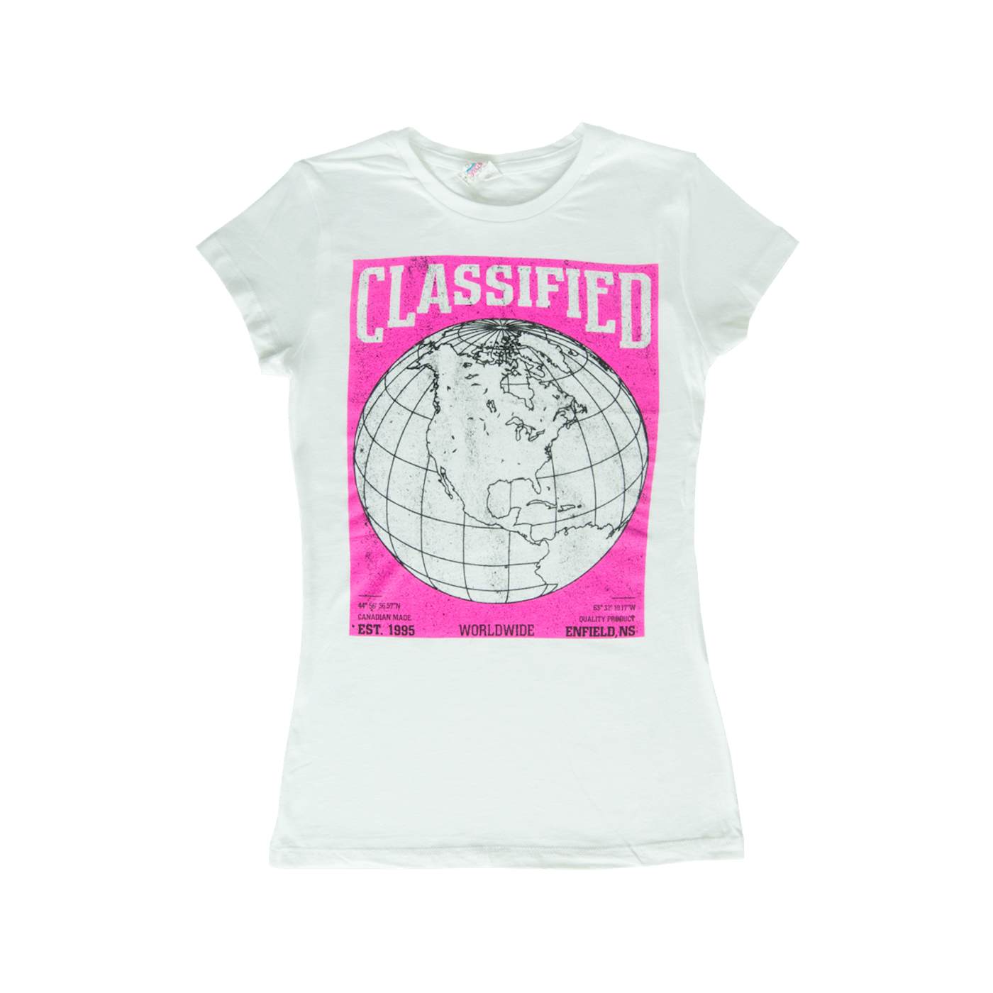 Classified Women's Globe T-Shirt
