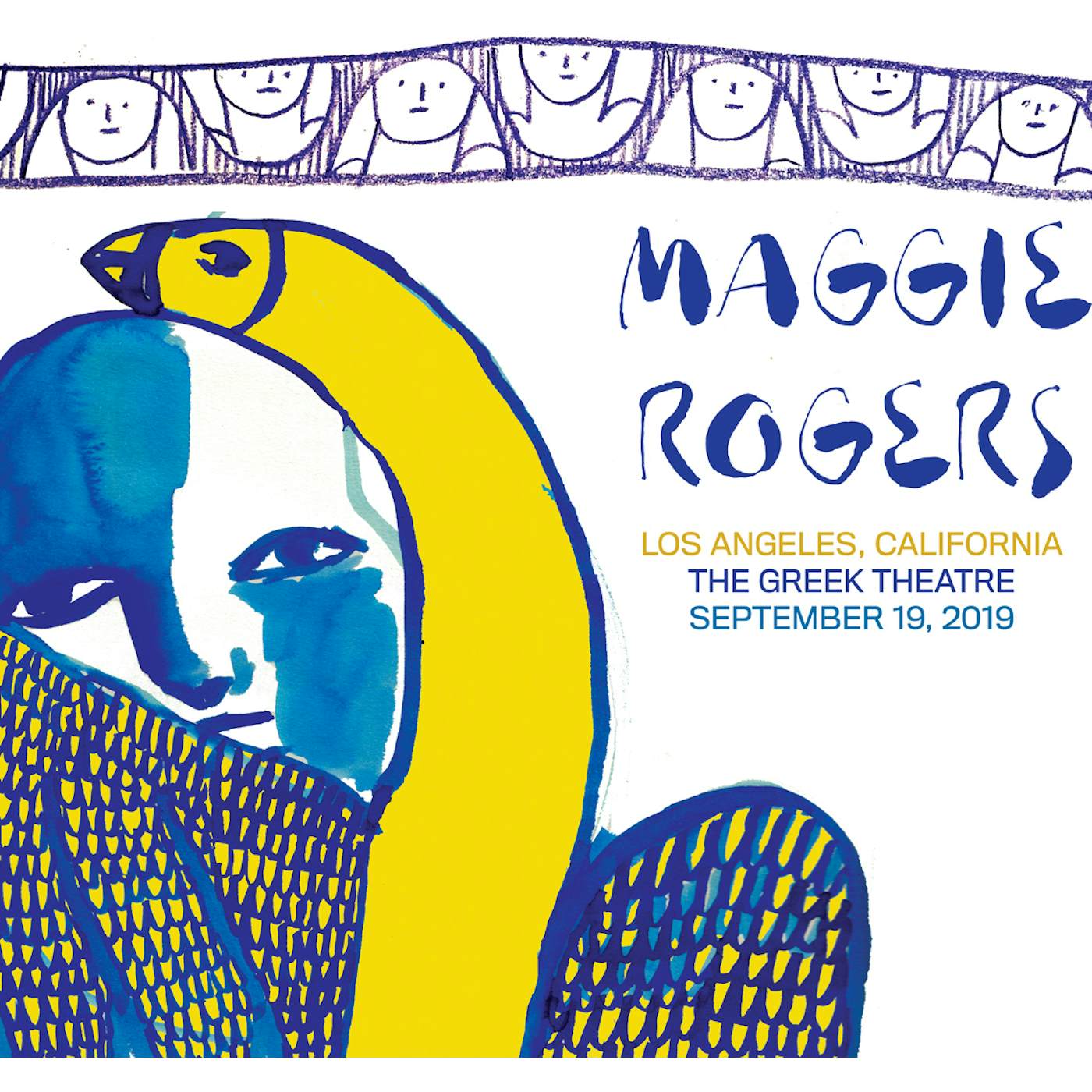 Maggie Rogers Los Angeles Greek Theatre Poster September 19, 2019