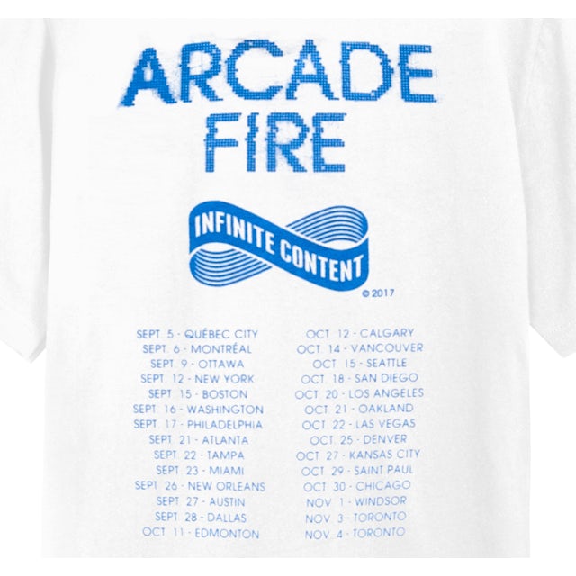 arcade fire tshirts