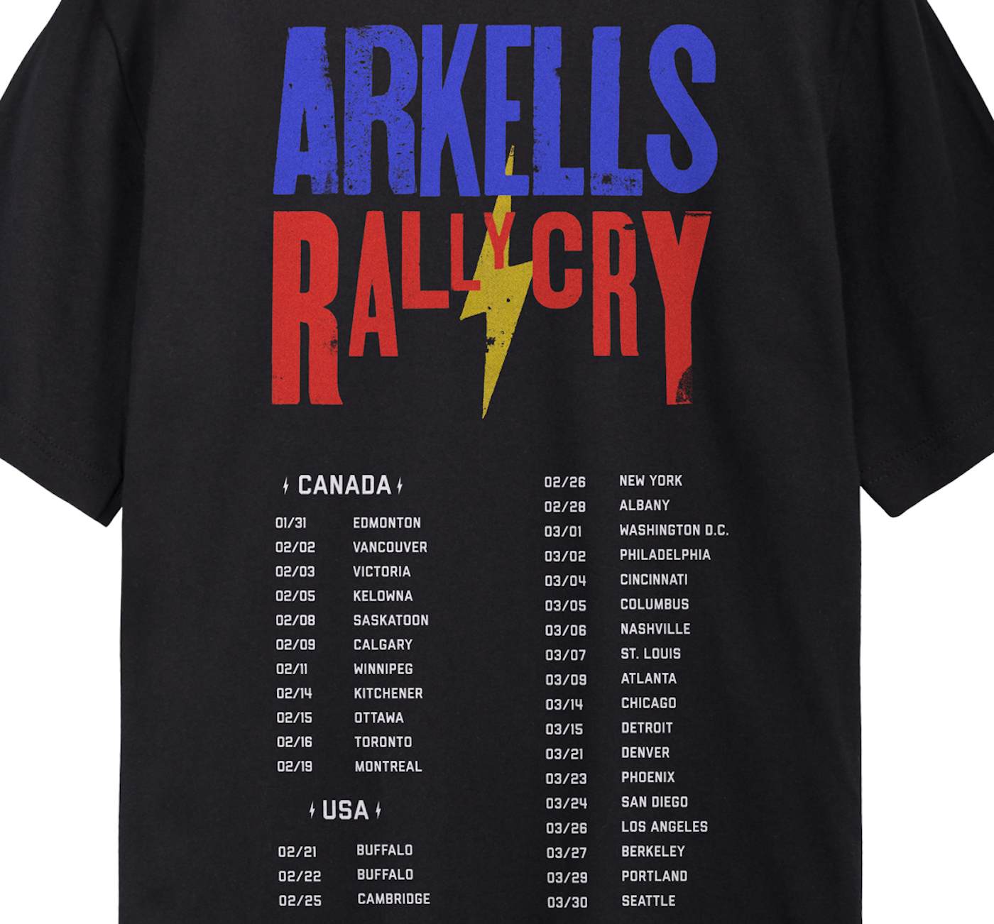 Arkells Blue Jays Rally T-Shirt