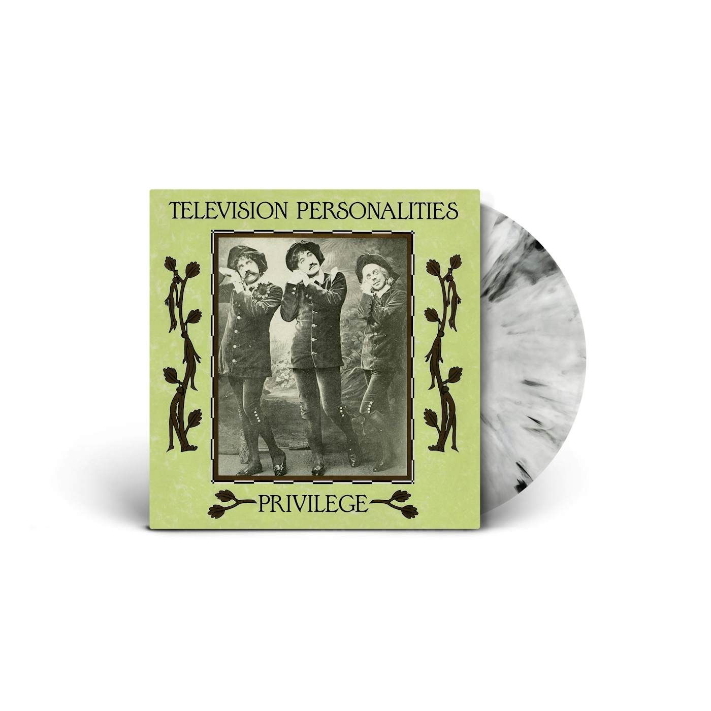 Television Personalities 'Privilege' Vinyl LP - White Marbled Vinyl Record