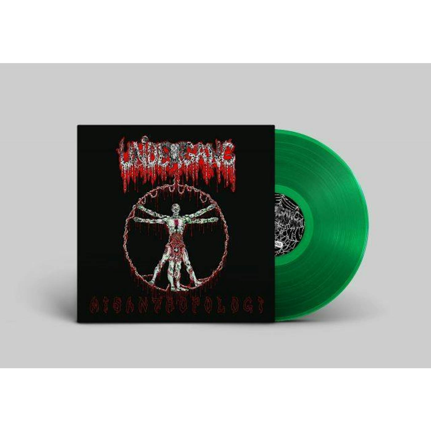 Undergang 'Misantropologi' Vinyl LP - Green Vinyl Record