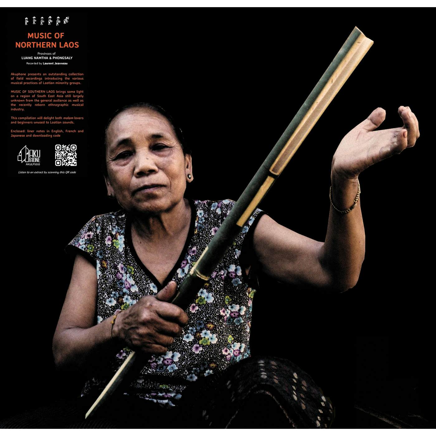 Laurent Jeanneau 'Music of Northern Laos' Vinyl LP Vinyl Record