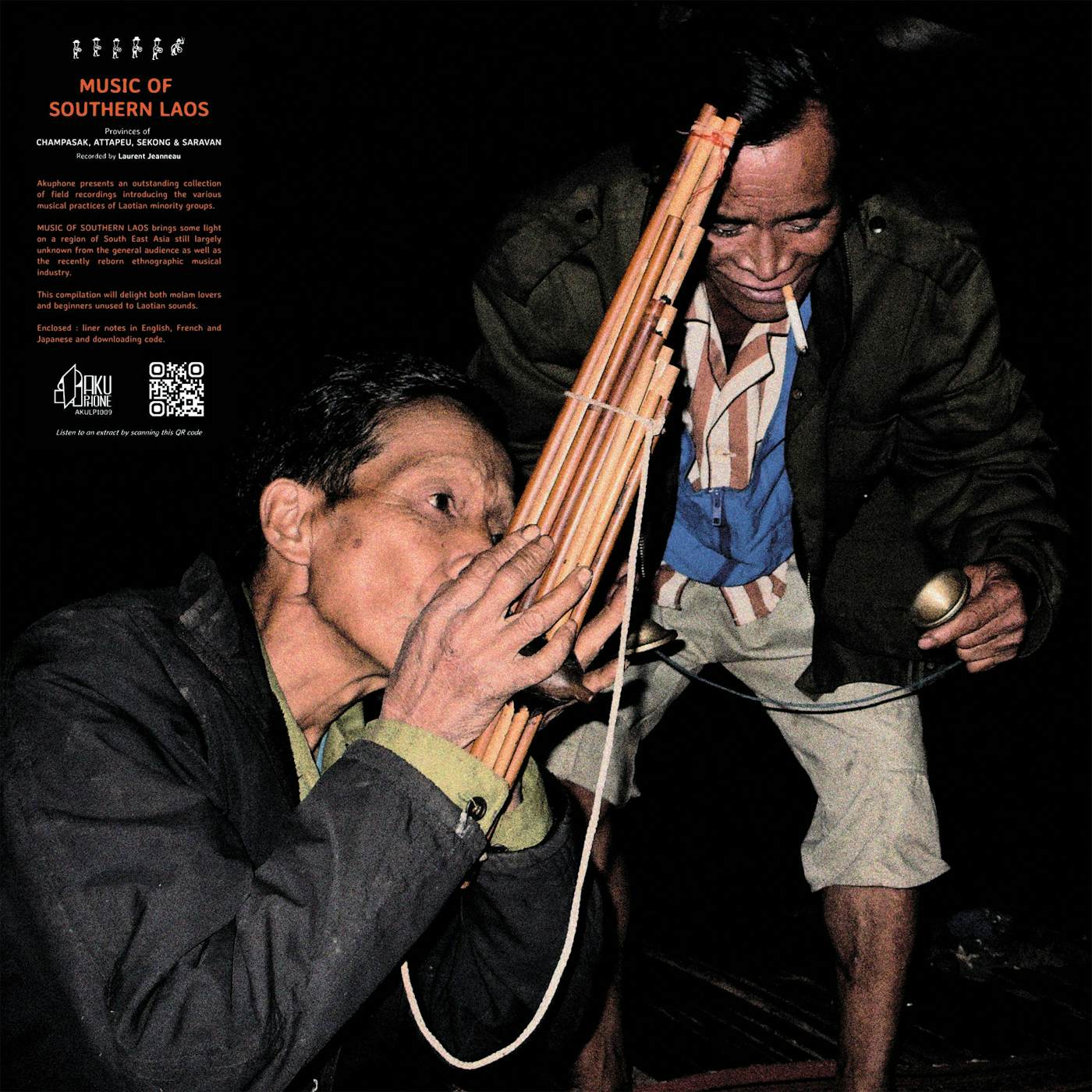 Laurent Jeanneau 'Music of Southern Laos' Vinyl LP Vinyl Record