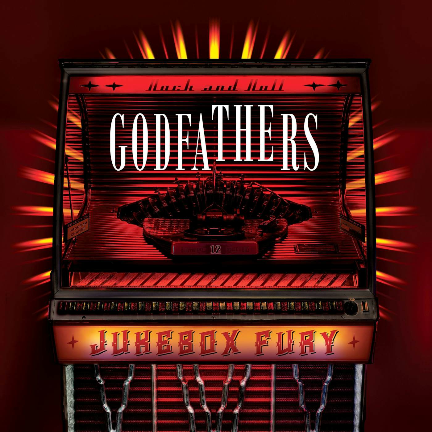The Godfathers 'Jukebox Fury' Vinyl Record