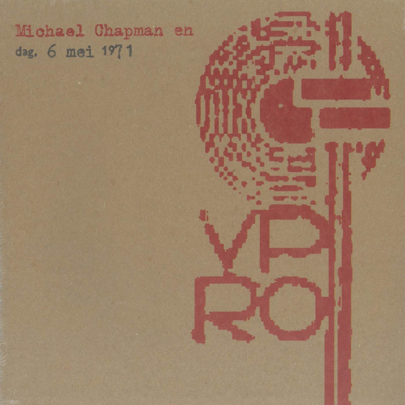 Michael Chapman 'LIVE VPRO 1971' Vinyl Record