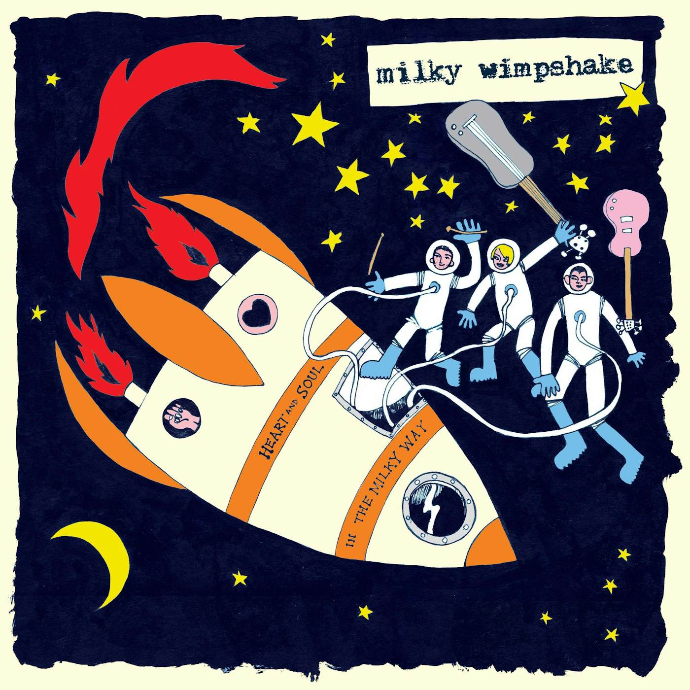 Milky Wimpshake 'Heart And Soul In The Milky Way' Vinyl Record