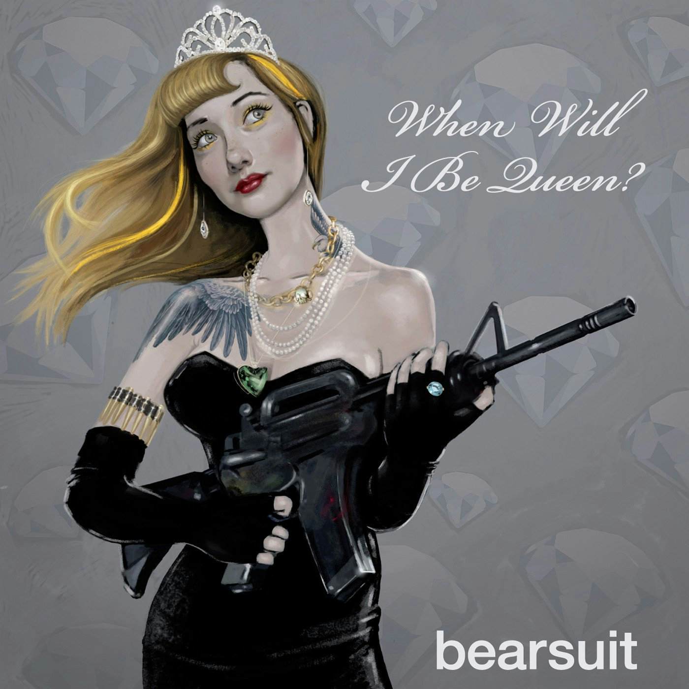 Bearsuit 'When Will I Be Queen?' Vinyl 7" Vinyl Record