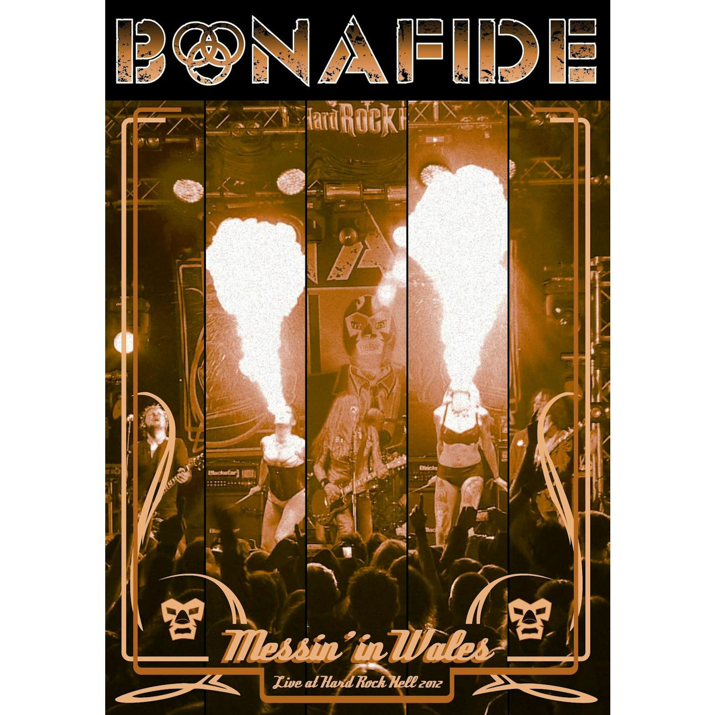 Bonafide 'Messin' in Wales Live at Hard Rock Hell 2012'