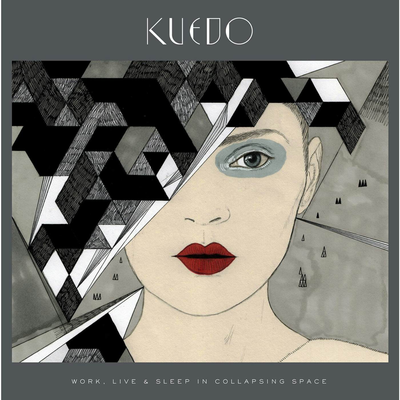 Kuedo 'Work, Live & Sleep In Collapsing Space' Vinyl Record