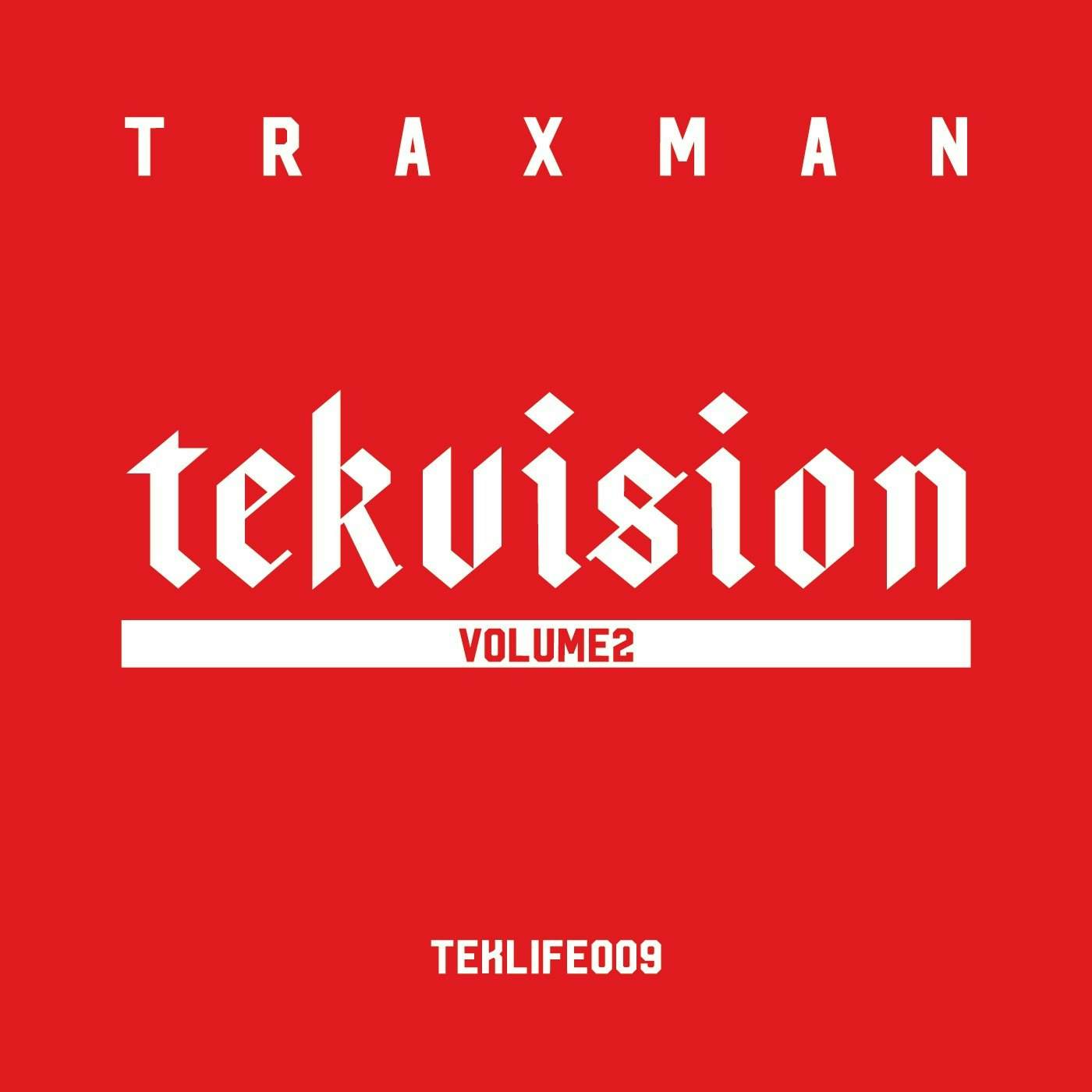Traxman 'Tekvision Vol.2' Vinyl LP Vinyl Record
