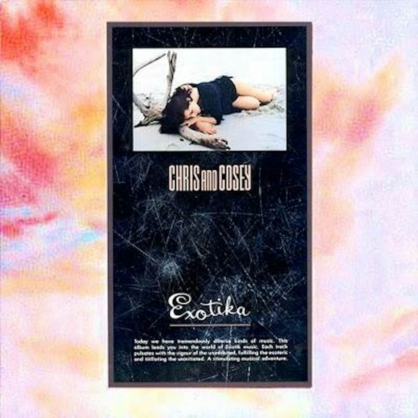 Chris & Cosey 'Exotika' Vinyl LP - Transparent Violet Vinyl Record