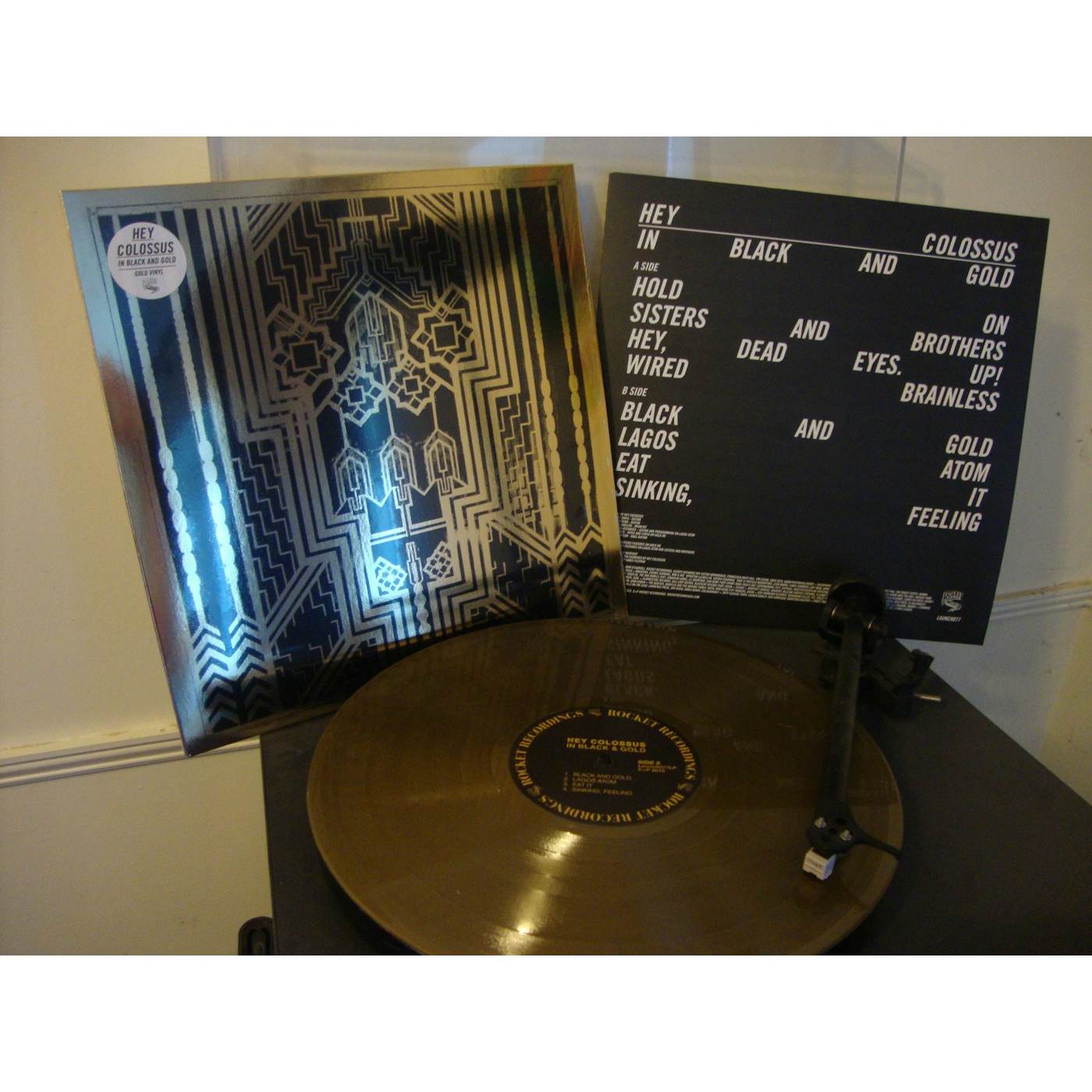 Hey Colossus 'In Black And Gold' Vinyl Record