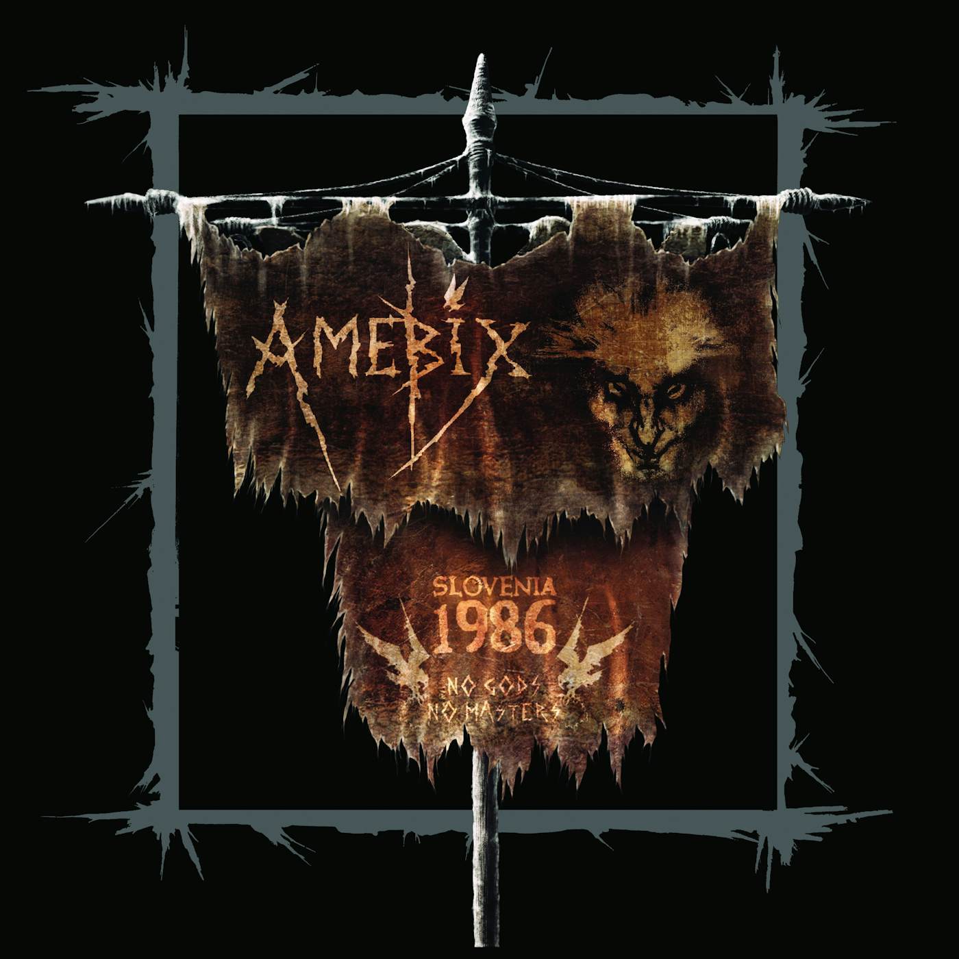 Amebix 'Slovenia 1986' Vinyl LP - Green Vinyl Record