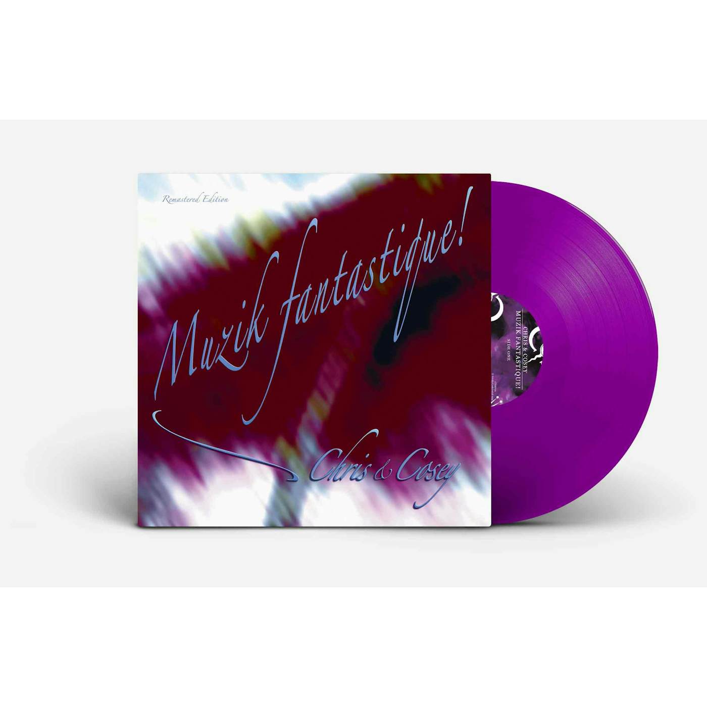 Chris & Cosey 'Muzik Fantastique!' Vinyl LP Pink / Purple Vinyl Record