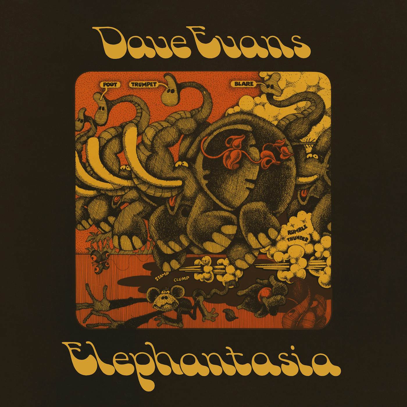 Dave Evans 'Elephantasia' Vinyl Record