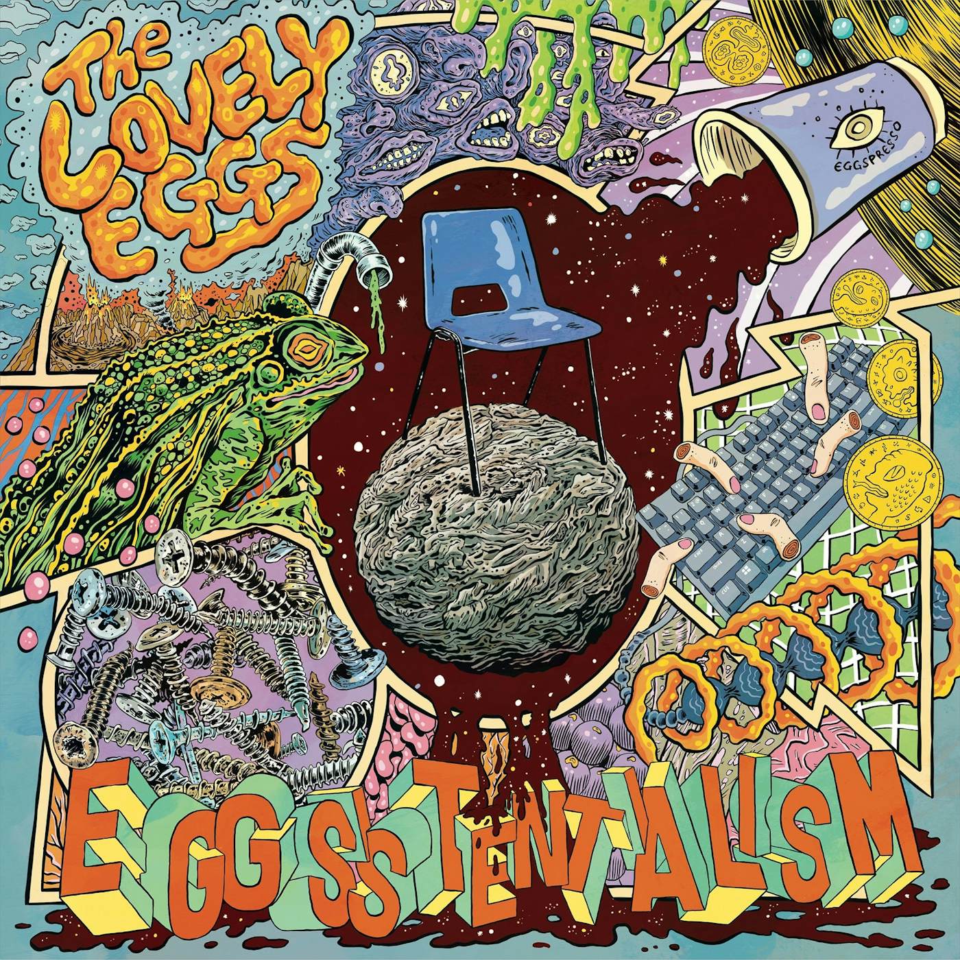 The Lovely Eggs 'Eggsistentialism' PRE-ORDER Vinyl Record