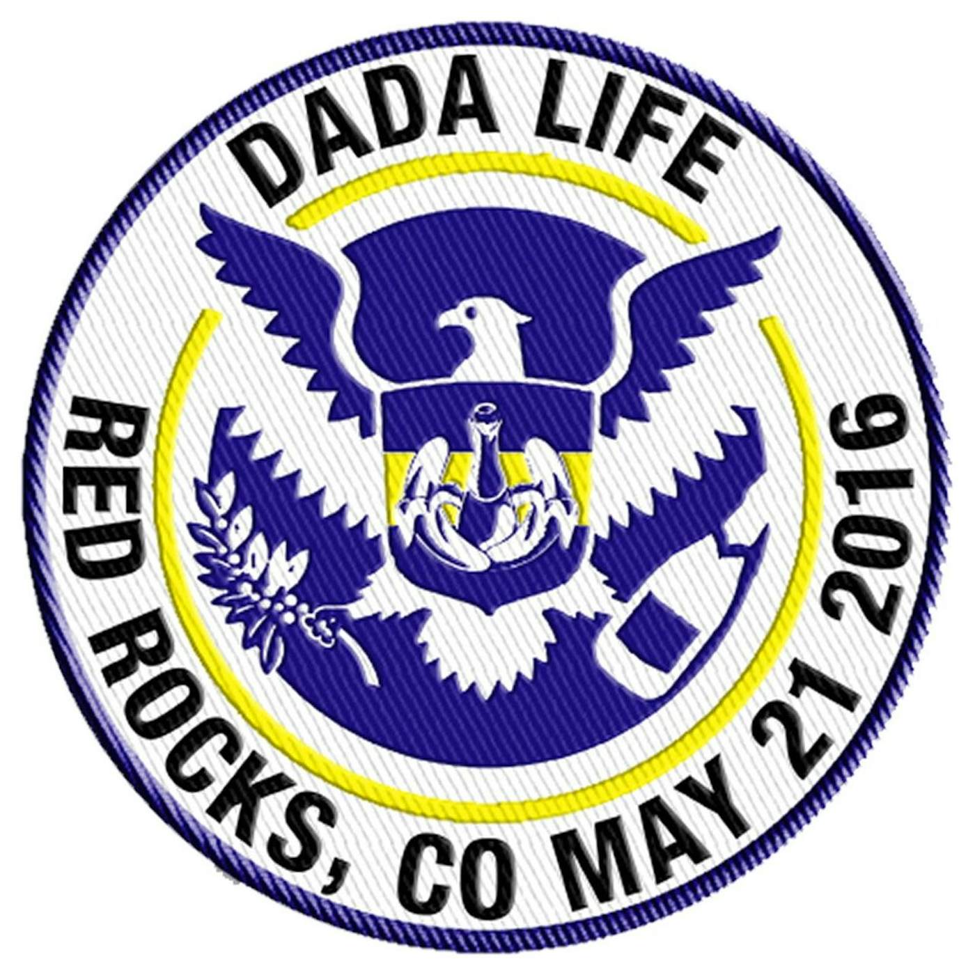 DADA LIFE PATCH - RED ROCKS, CO MAY 21 2016