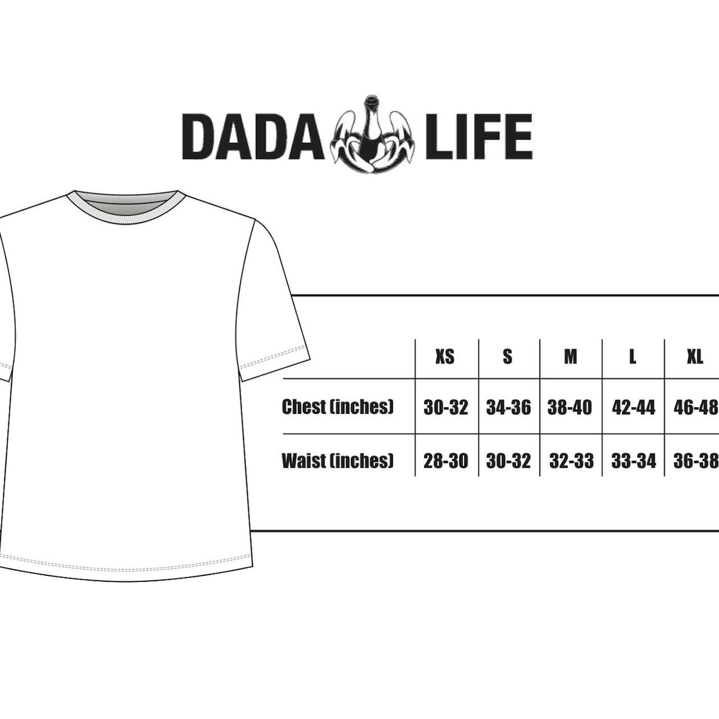 Dada Life ARRIVE BEAUTIFUL LEAVE UGLY TEE // BLUE