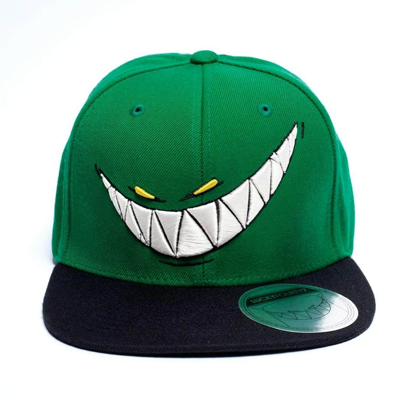 Feed Me Hat // Green Snapback Teeth