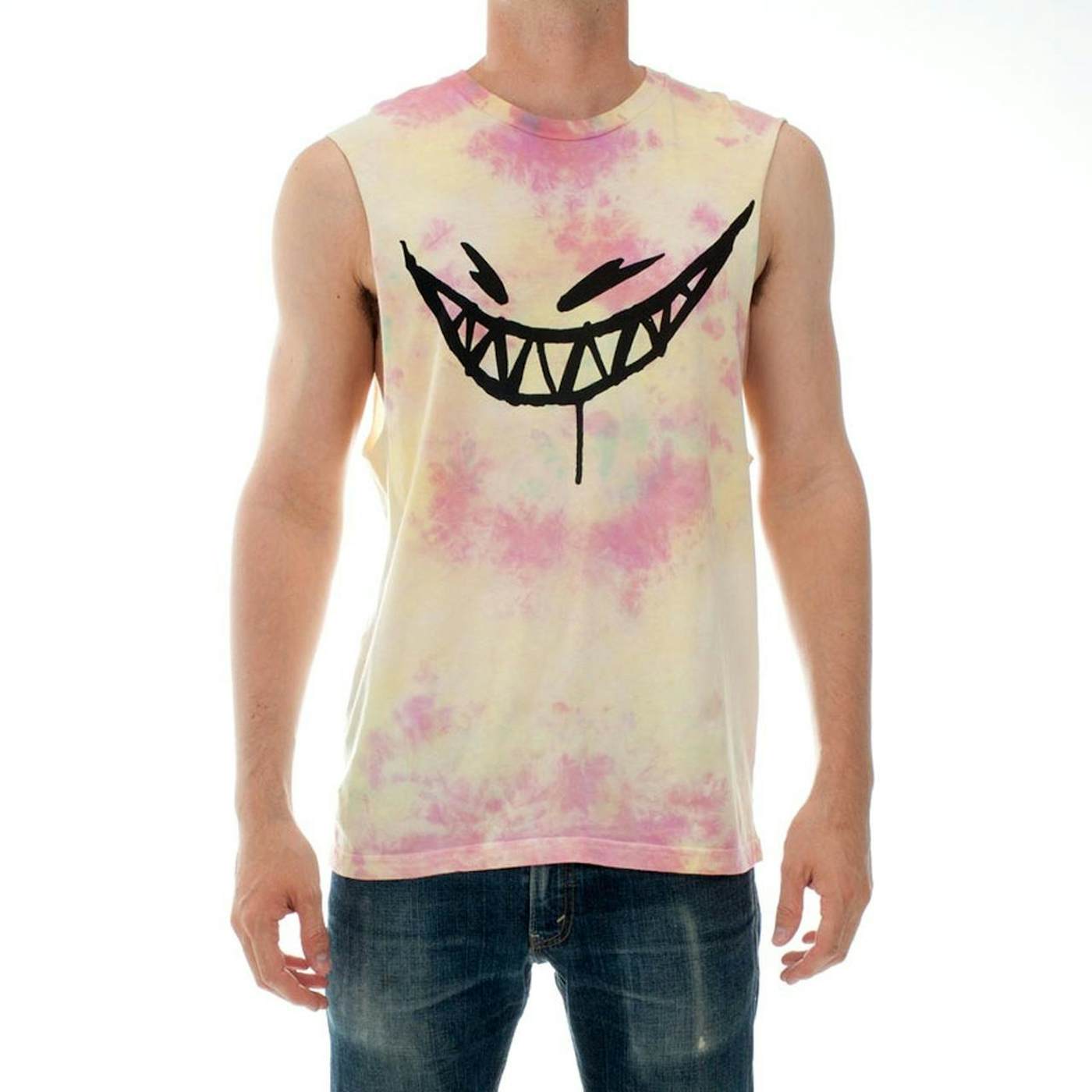 Feed Me // Tie Dyed Grin Sleeveless