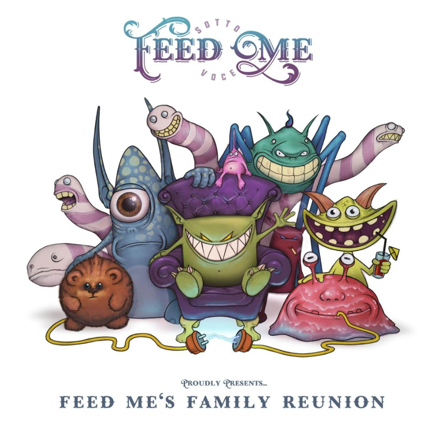 Feed Me // Family Reunion Art Print