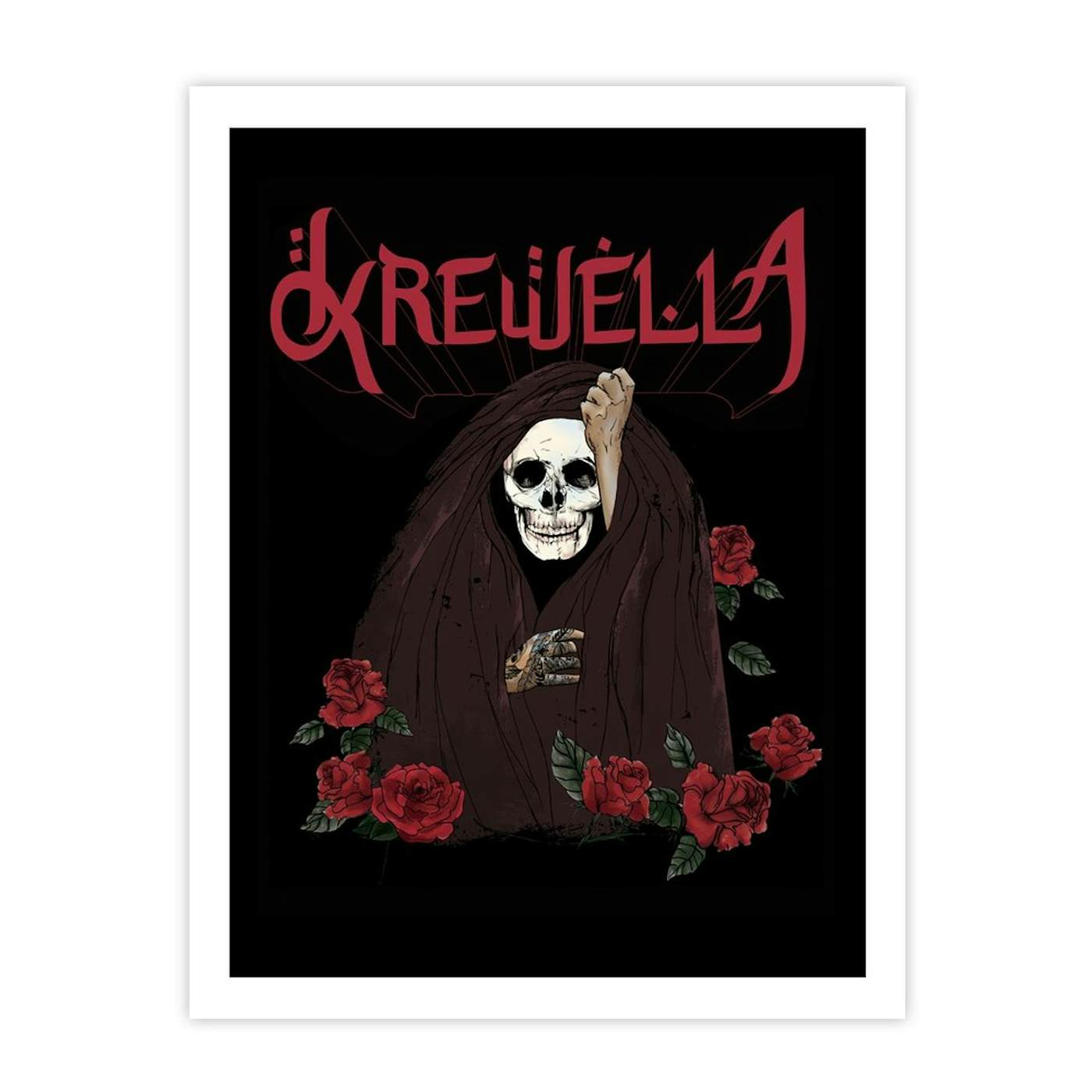 Krewella | Skull Veil Print