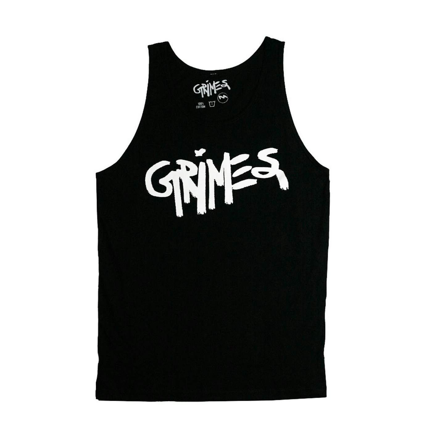Grimes Black Logo Tank