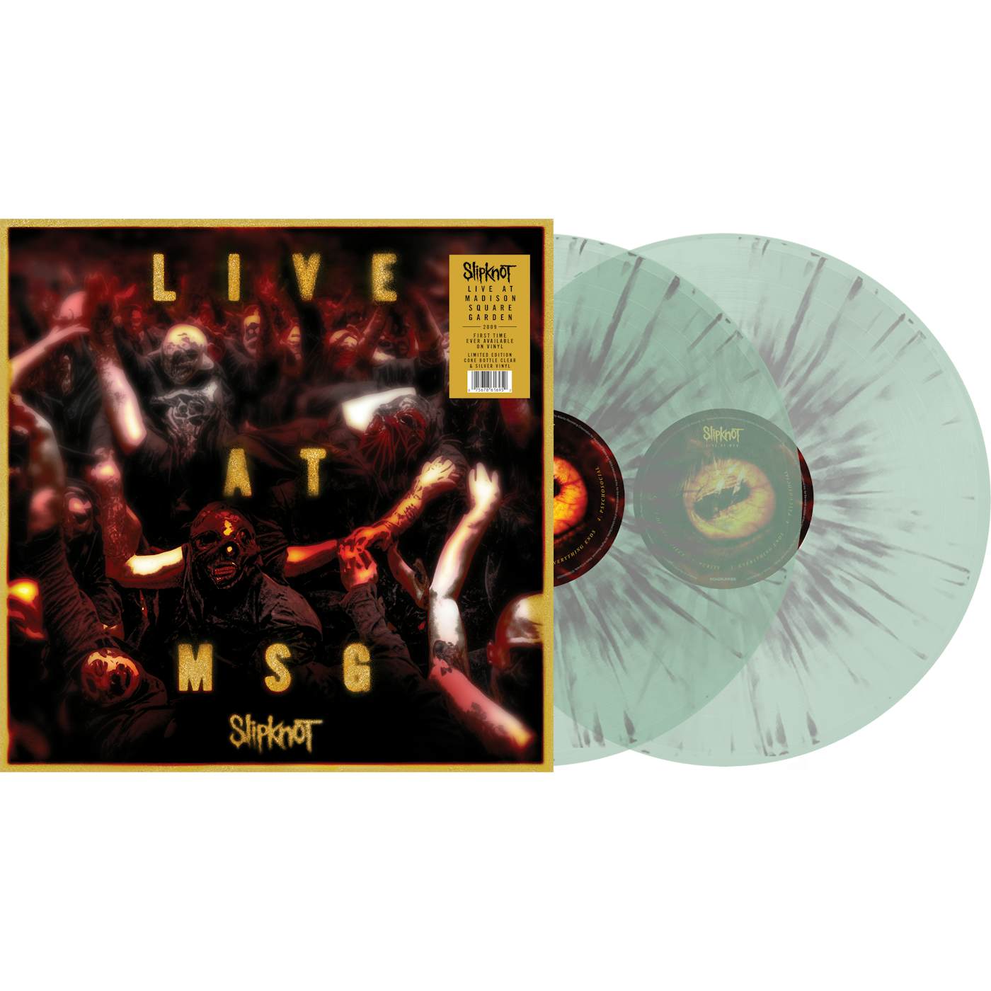 Slipknot "Live At MSG" Vinyl in Bottle Clear