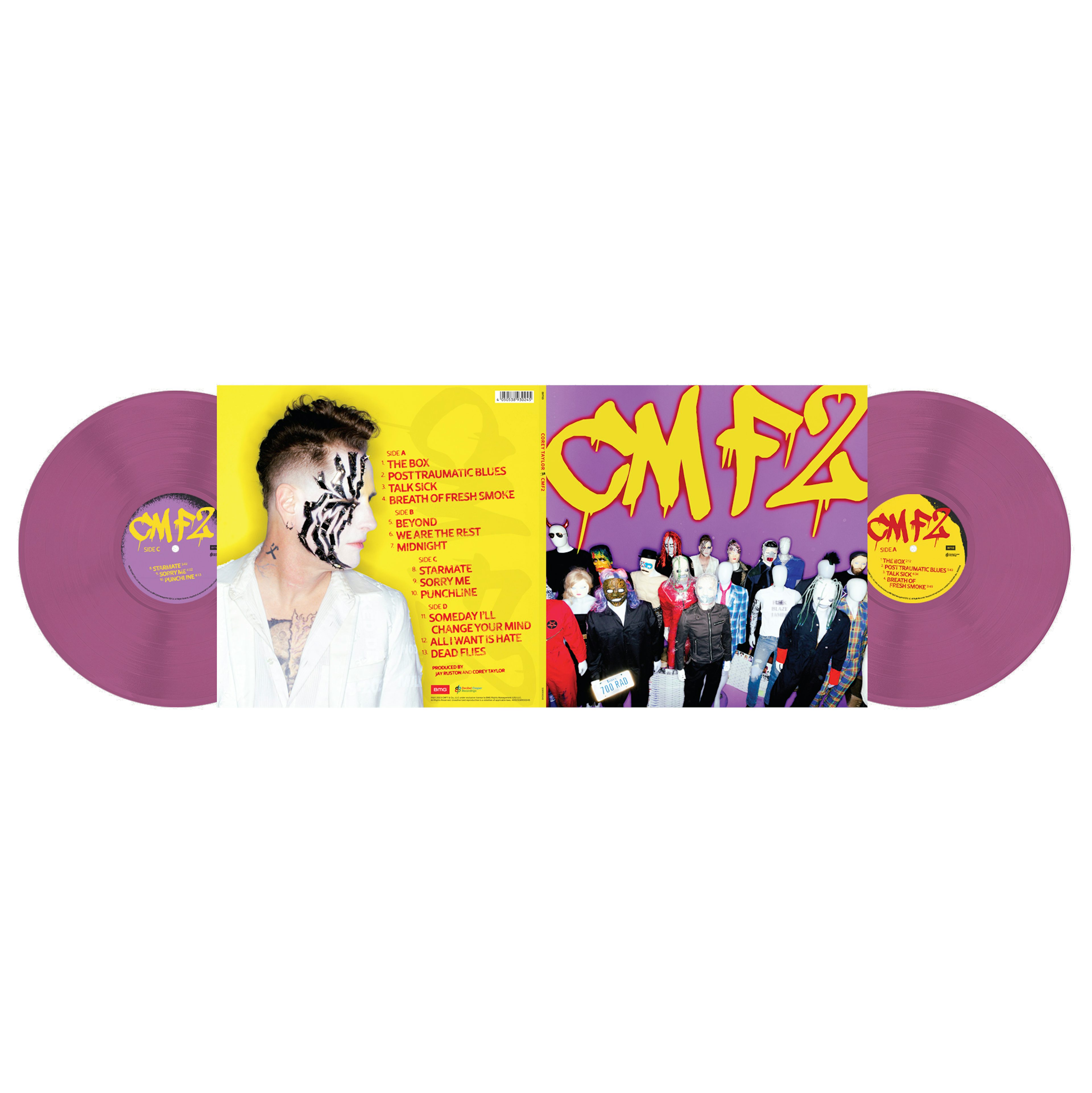 Corey Taylor CMF2 Exclusive Vinyl in Opaque Orchid PRESALE