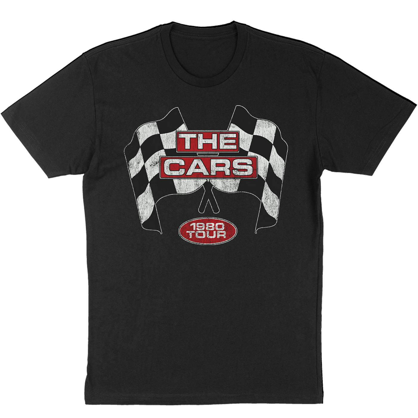 The Cars "Flags 1980 Tour" T-Shirt
