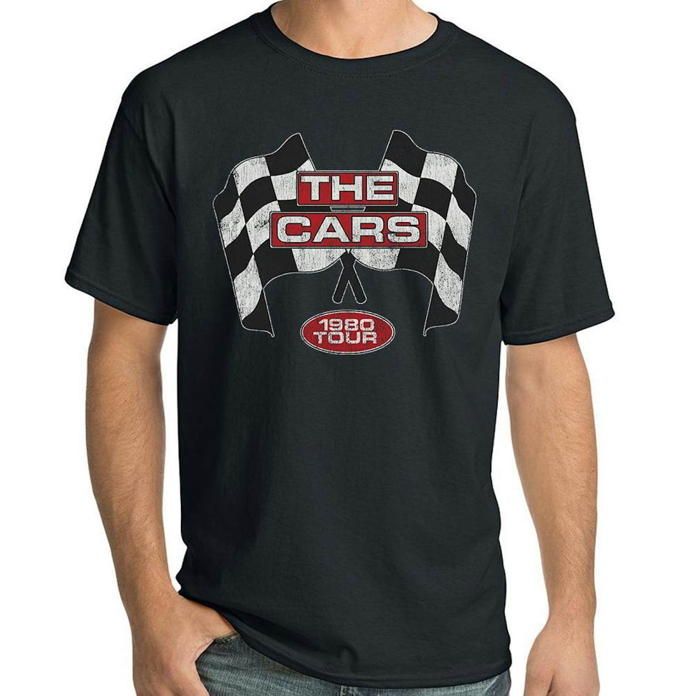 The Cars "Flags 1980 Tour" T-Shirt