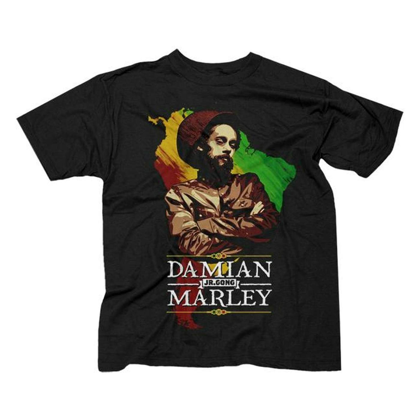 Damian Marley "Continent" Mens T-Shirt