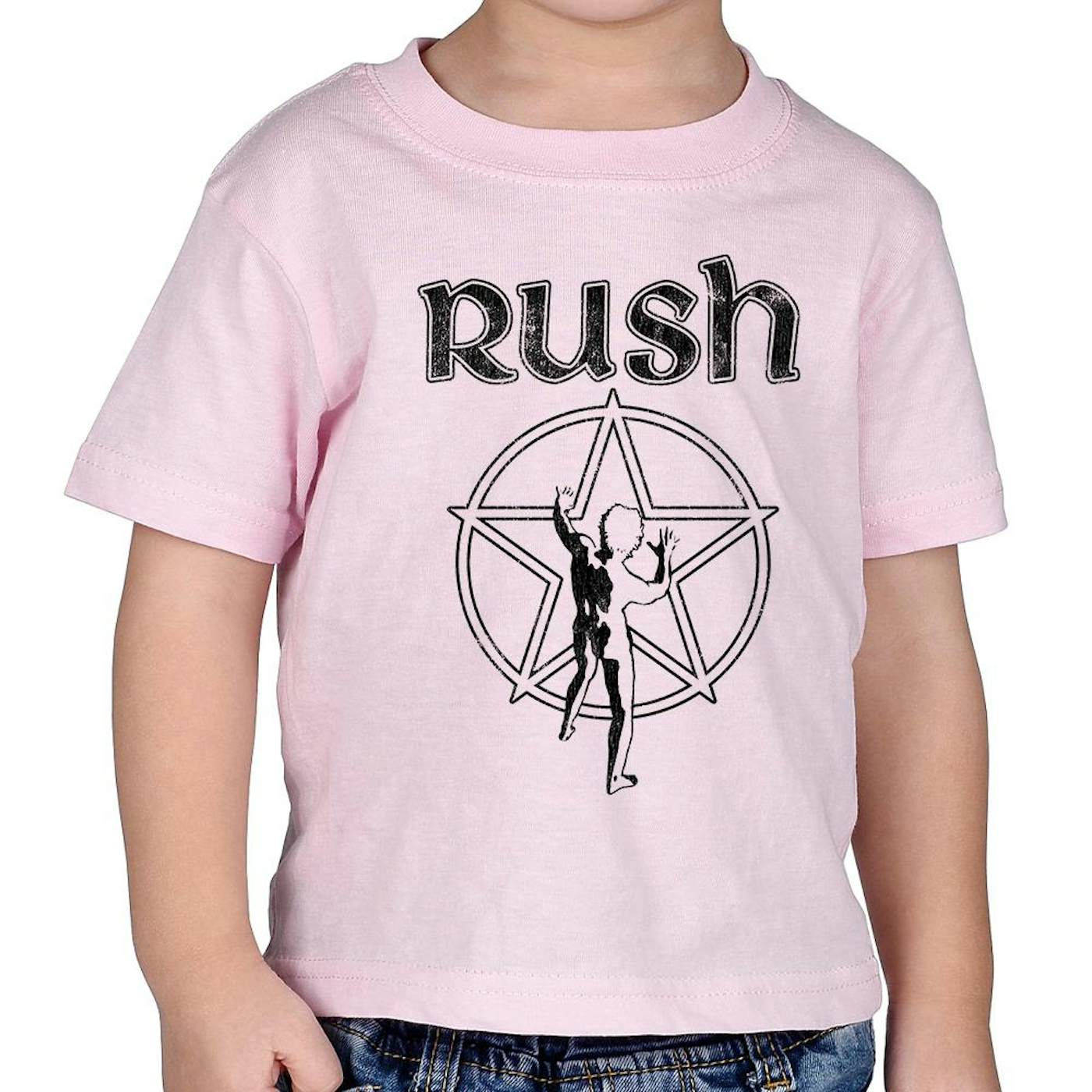 Rush "Starman" Infant T-Shirt in Pink