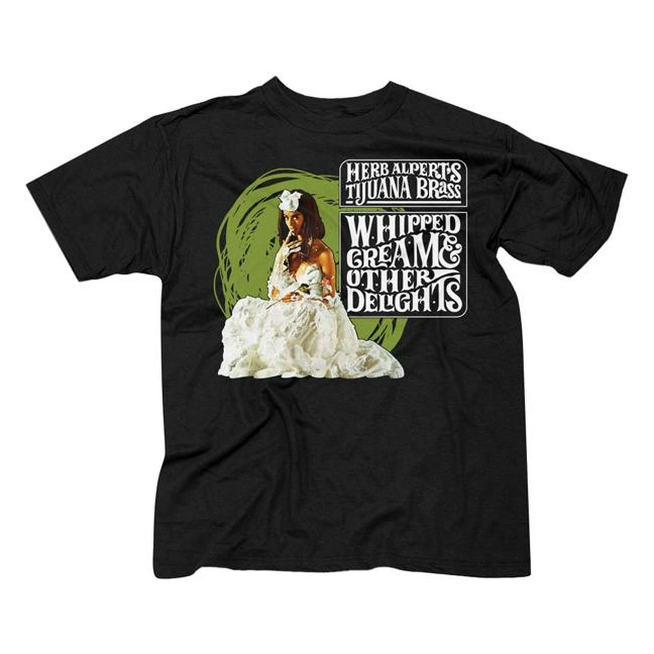 Herb Alpert Whipped Cream Other Delights Black T Shirt Herb Alpert Whipped Cream Other Delights Black T Shirt