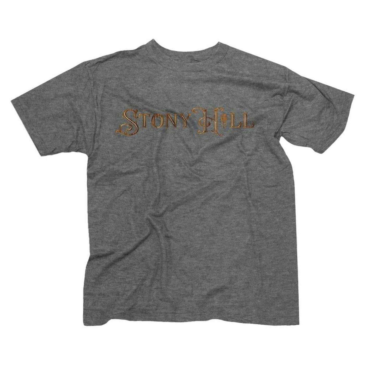 Damian Marley "Stony Hill" logo men's lite charcoal grey t-shirt