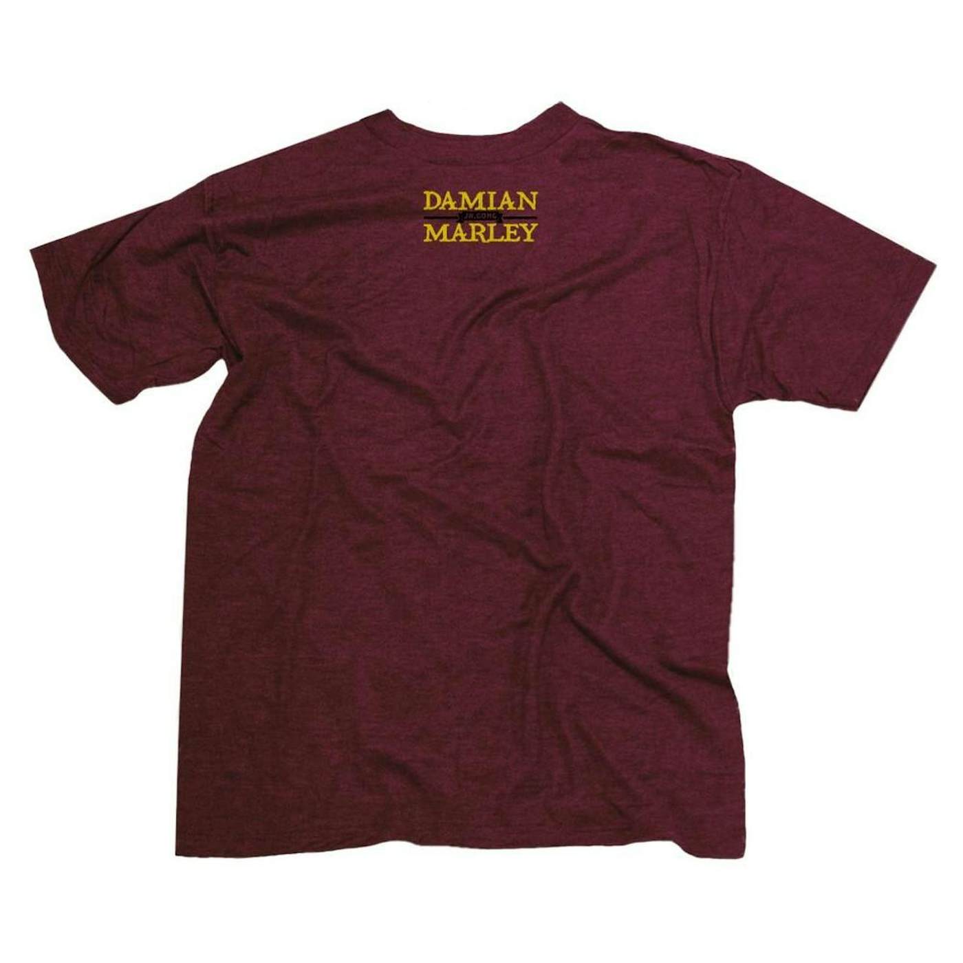 Damian Marley "Caution" Maroon T-shirt