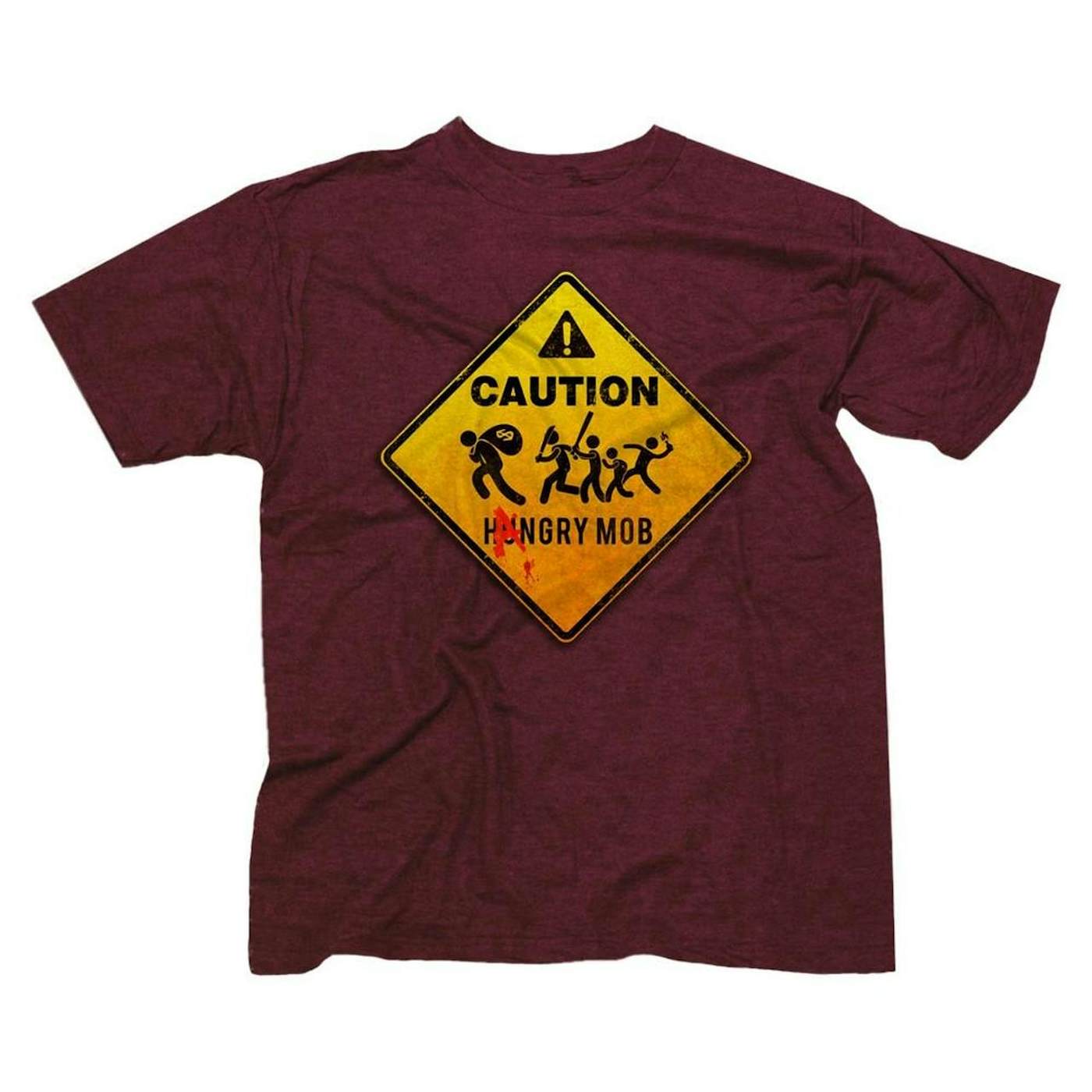 Damian Marley "Caution" Maroon T-shirt